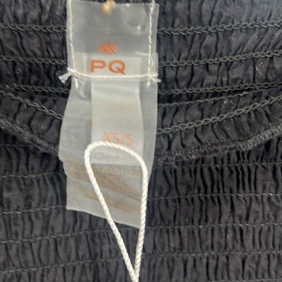 PQ Swim Midnight Ari Eyelet Top and Tired Mini Skirt NWT XS S (005) - Picture 14 of 16